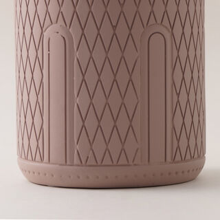 Homez Dome Shaped Ceramic Ramadan Decorative Piece, Pink18.4*18.4*30Cm
