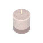 Pillar Candle Stone Collection Stone Colored image number 2