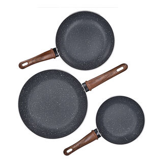  3 Piece Alberto Non Stick Frypan Set 20/24/ 28 cm