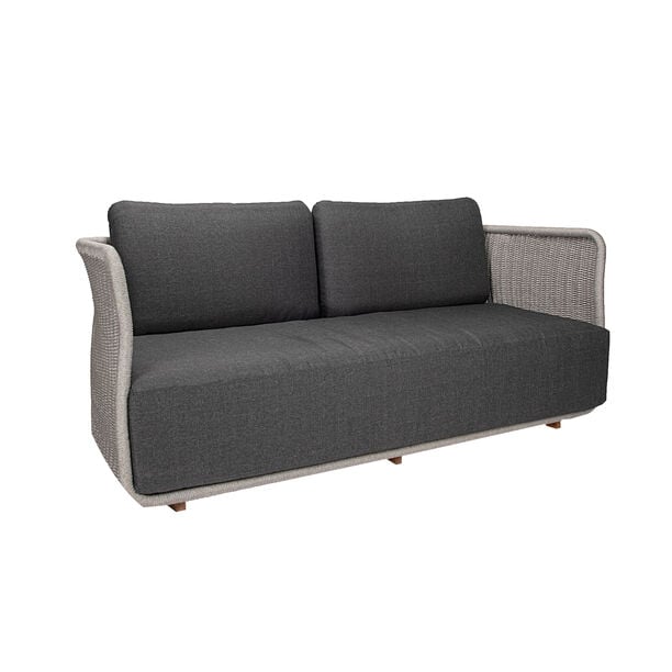 Homez Outdoor Garden Seating 4Pcs, Dark Gray image number 2