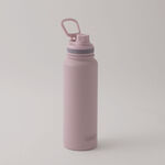 Alberto stainless steel double wall sports bottle, pink 1000ml image number 0