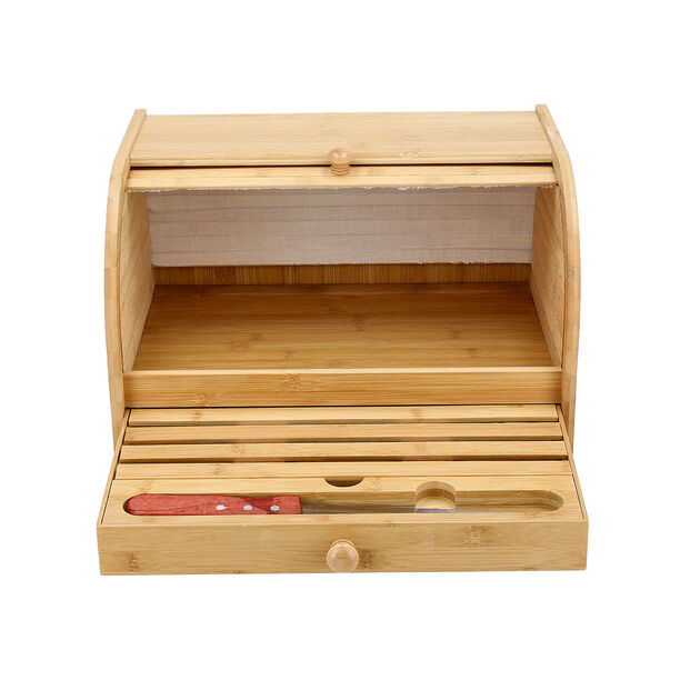 Bamboo Bread Board 38.5*27.5*24 cm image number 4