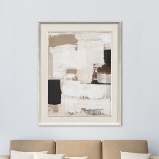 Homez abstract hand painting on canvas in frame 114*144cm