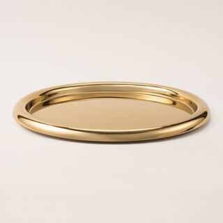 Oulfa gold steel tray