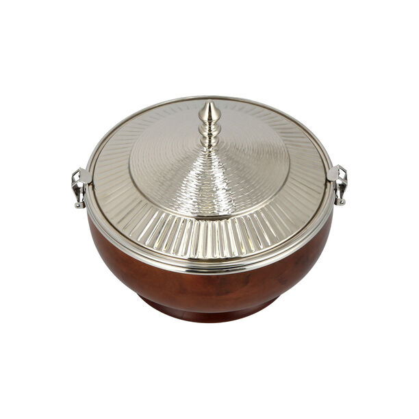 Small Food Warmer nickel Plated image number 3