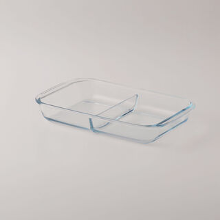 Alberto Borosilicate Glass Ectangular Baking Dish 2.2L
