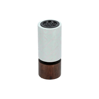 Salam Wood and Metal Oud Burner Dia 8.5 *Ht 19 Cm
