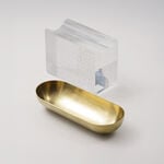 Luster Collection La Mesa Serving Platter Stainless Steel & Acrylic, Medium image number 1