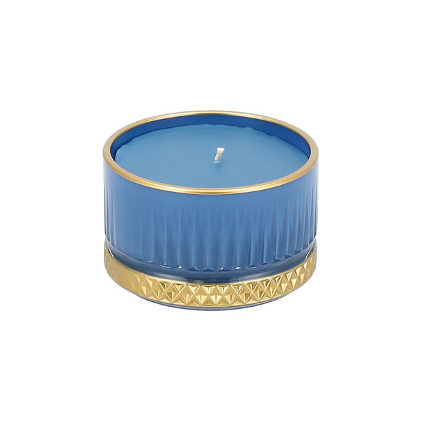 Gloria gold candle 9*5.5 Cm Blue image number 1