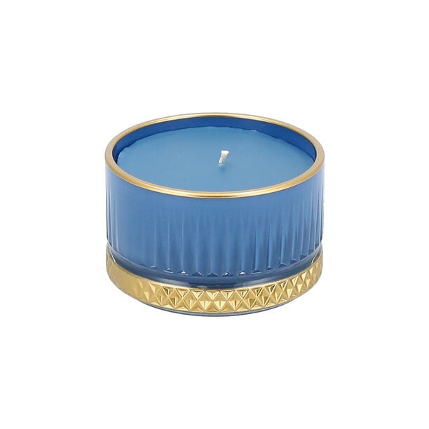 Gloria gold candle 9*5.5 Cm Blue image number 1
