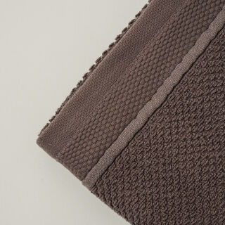 Boutique Blanche jaquard cotton small towel, brown, 50*30cm