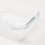 Glasslock rectangular food container 400ml image number 4