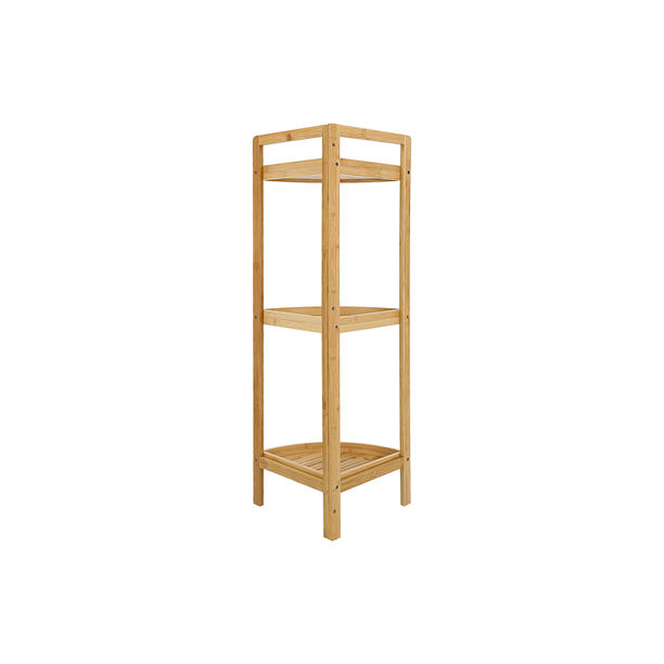 Corner Shelf 3 Tiers 26*26*90 cm image number 3