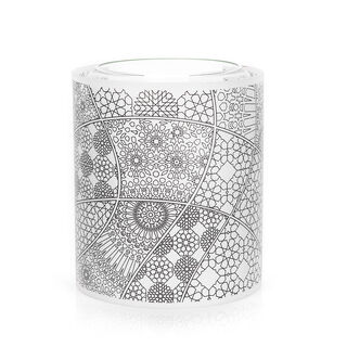 Abundance Rectangular Vase Glass And Acrylic