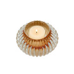 Candle Holder Olive Amber image number 1