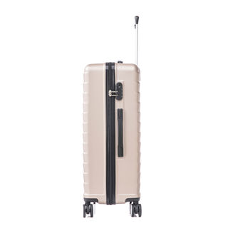 Travel vision durable ABS 4 pcs luggage set, champagne