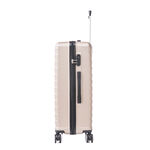 Travel vision durable ABS 4 pcs luggage set, champagne image number 6