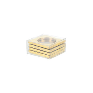 4 Pcs Set Metal Napkin Rings