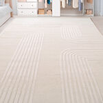Cottage tufted beige rug 160*230cm image number 0