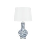Table Lamp Blue And White 22 *22 * 45 cm image number 1
