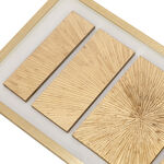 Wall Art Framed Object ,Golden Spreading image number 3