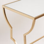 Side Table Set Of 3 Metal Gold image number 4