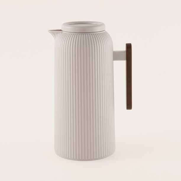 Dallaty plastic grey vacuum flask 1L image number 1