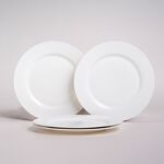 La Mesa New Bone Dinner Plate 4 Pieces Set 10.5" image number 2