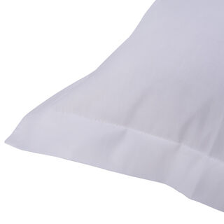 2Pcs Pillow Cover White
