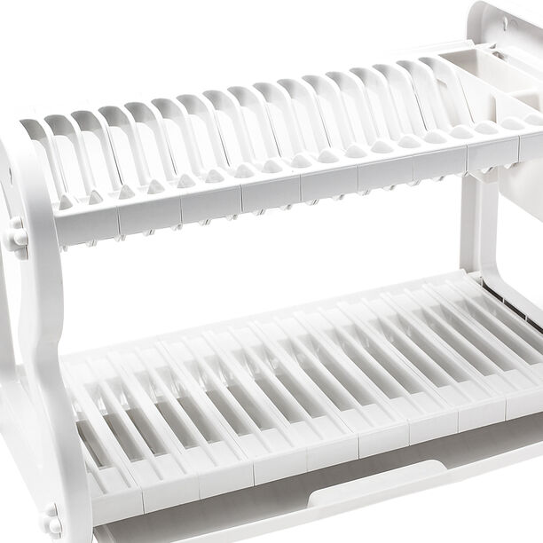 Plastic Forte Venezia Small Dish Drying Rack, White – KATEI UAE