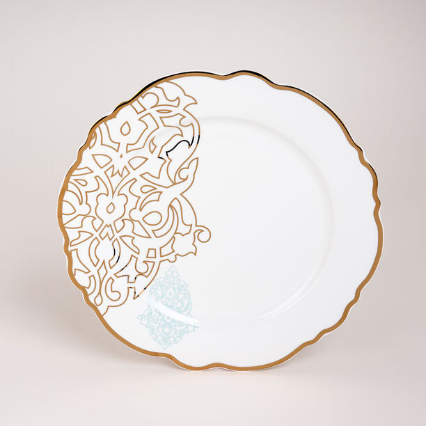 La Mesa white porcelain 18 pc dinner set image number 4
