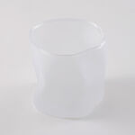 La Mesa 4 Pcs Tumbler Glass Set, Frosted White 8.5*8.5*8.5 Cm image number 2