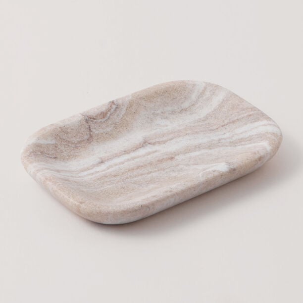 هومز صحن صابون مجموعة دانز 13.4*9.3*1.7سم، بيج image number 0