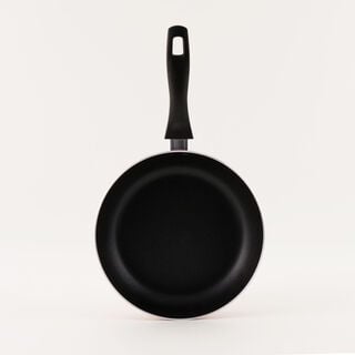 Pentola 3pcs aluminum non stick frying pans set, red 20cm, 24cm, 28cm