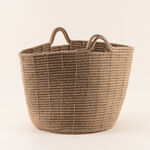 هومز سلة تخزين جوت 39*39*34سم، بني image number 1