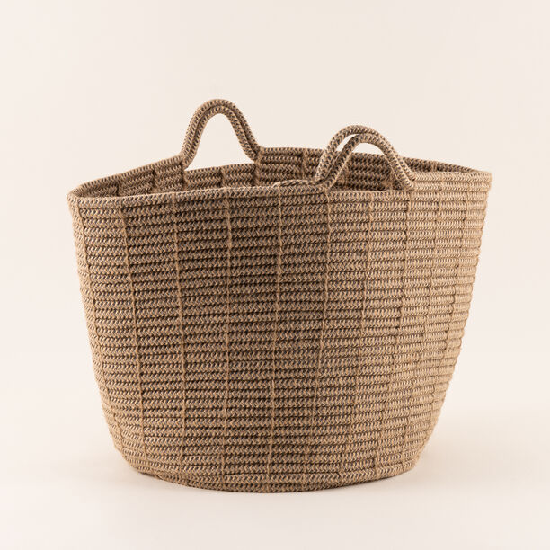 هومز سلة تخزين جوت 39*39*34سم، بني image number 1