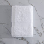 Boutique Blanche White Egyptian Cotton Luxury Bath Towel, 140*70 Cm image number 0