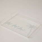 Dallaty Acrylic Serving Tray with ًWhite Camel Print image number 0