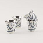 Dallaty 4pcs ceramic coffee set, white image number 0