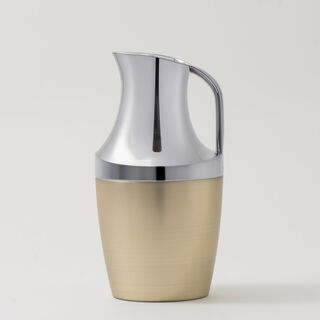 Dallaty 1L stainless steel vacuum flask in gold