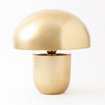 هومز مصباح طاولة معدني، ذهبي 30*30*30سم image number 0