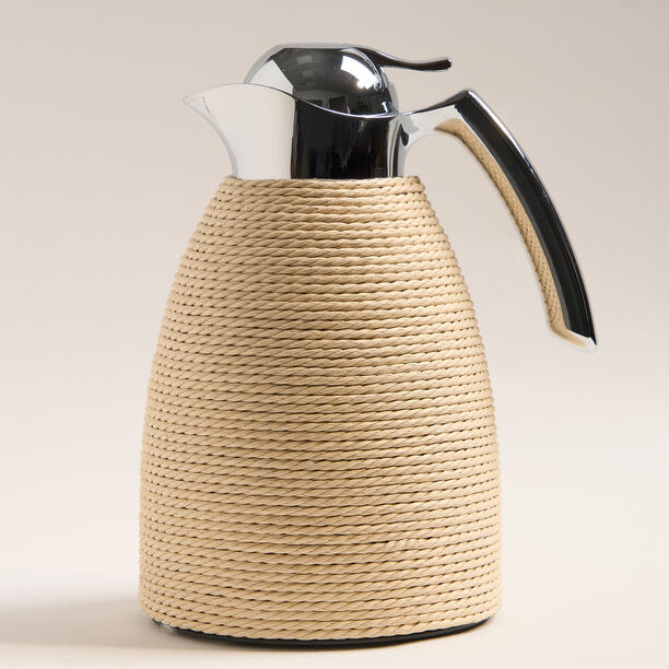 Dallaty vacuum flask light beige rope 1L image number 0