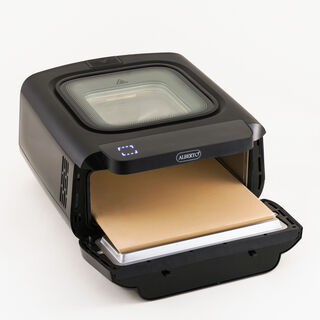 Homez air fryer plastic black 13L