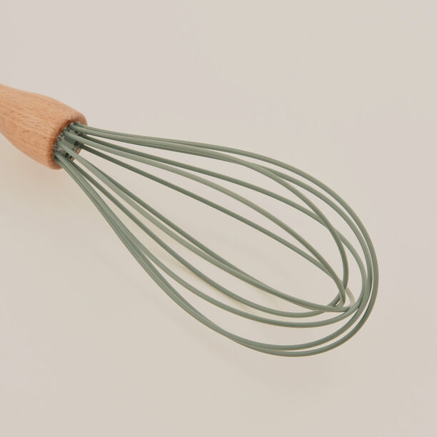Pentola silicone egg whisk with beechwood handle 11" image number 2