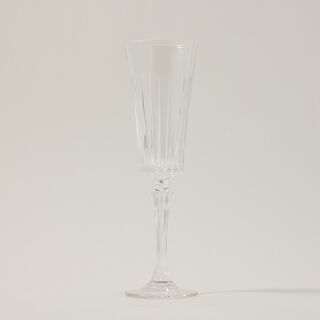 RCR transparent crystal glassware 6 pcs set with base
