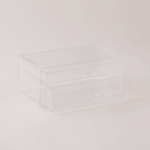 هومز منظم مكياج بلاستيك 23.8*15.3*10.8 سم image number 0