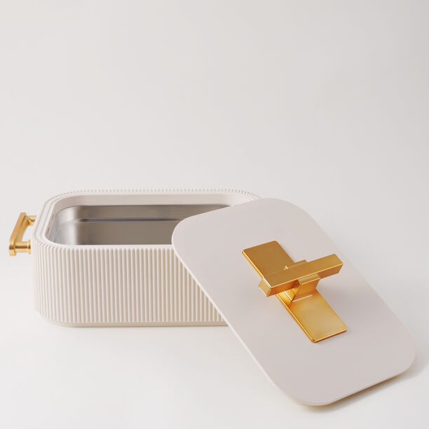 La Mesa stainless steel food warmer 4.0L, gold image number 3