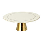 Andalusian Gld Frill Footed Cake Stand image number 1