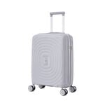 Travel vision durable PP 3 pcs luggage set, silver image number 1