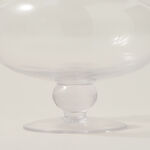Alberto transparent glass candy jar with lid & base image number 3